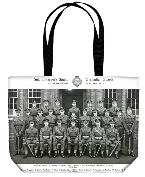 sgt i parkers squad january 1955 stevens