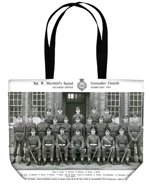 sgt r maxfields squad february 1955 hyde