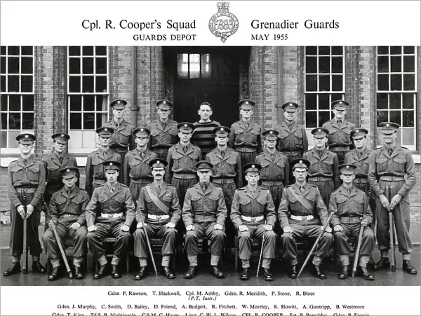 cpl r coopers squad may 1955 rawson blackwell