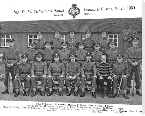 sgt mc mahons squad march 1950 lockley