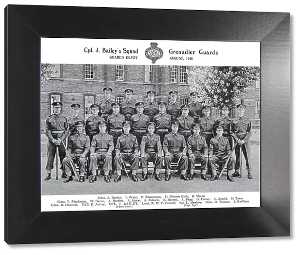 cpl baileys squad august 1949 burton