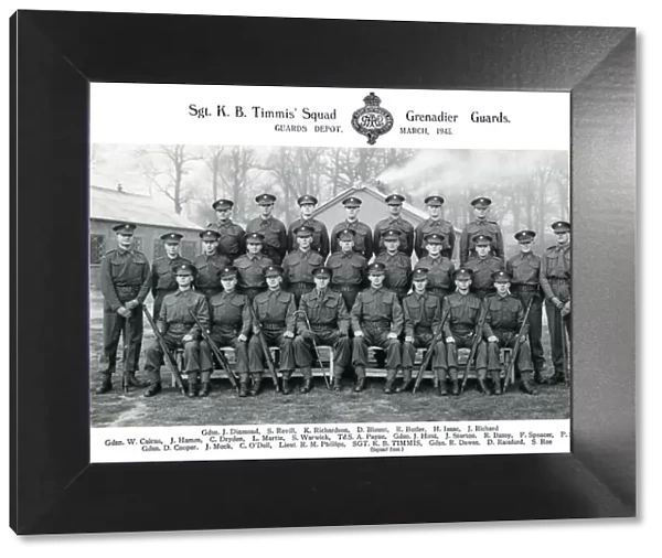 sgt k b timmis squad march 1943 diamond
