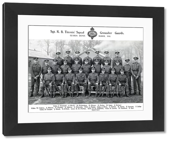 sgt k b timmis squad march 1943 diamond