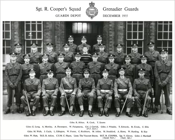 sgt r coopers squad december 1955 hilton