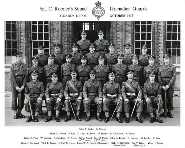 sgt c rooneys squad october 1955 collis