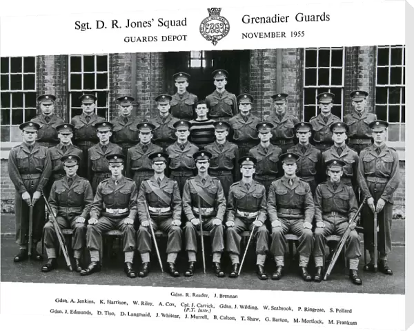 sgt r jones squad november 1955 reader