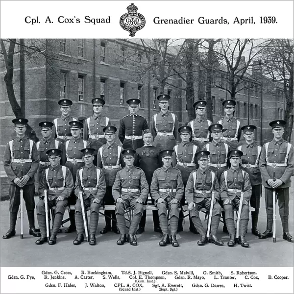 cpl coxs squad april 1939 cross buckingham