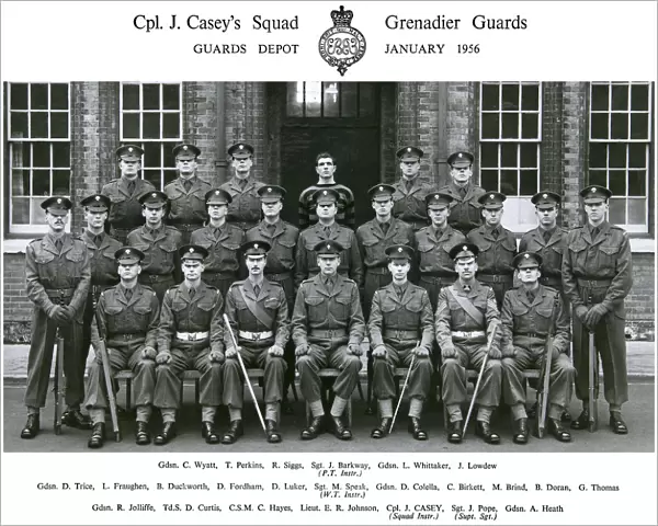 cpl caseys squad january 1956 wyatt perkins