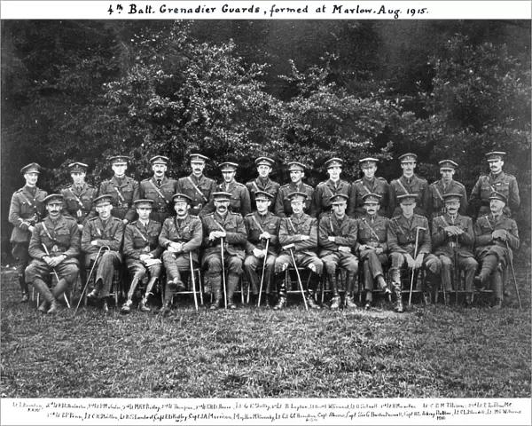4th battalion grenadier guards formed aug 1915