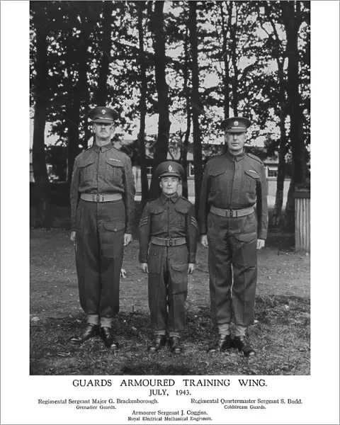 guards armoured training wing july 1943 brackenborough