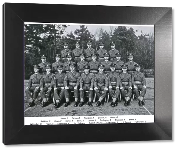no. 7 platoon march 1951 stoten parker thompson