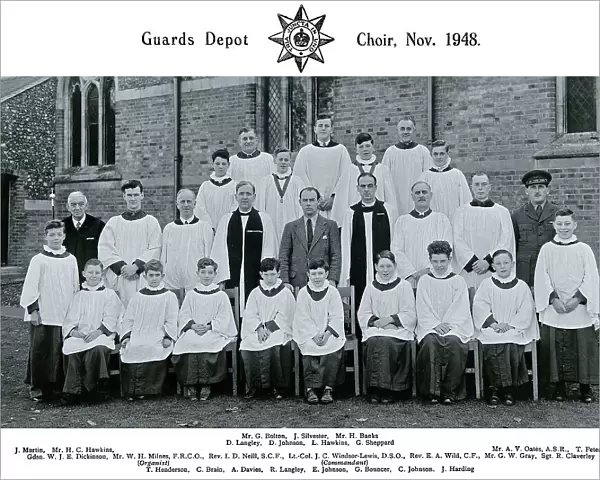 guards depot choir november 1948 bolton silvester