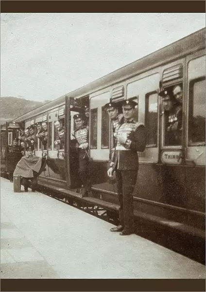 bangor station 1922. bangor station, 1922, Box 3, Grenadiers4664