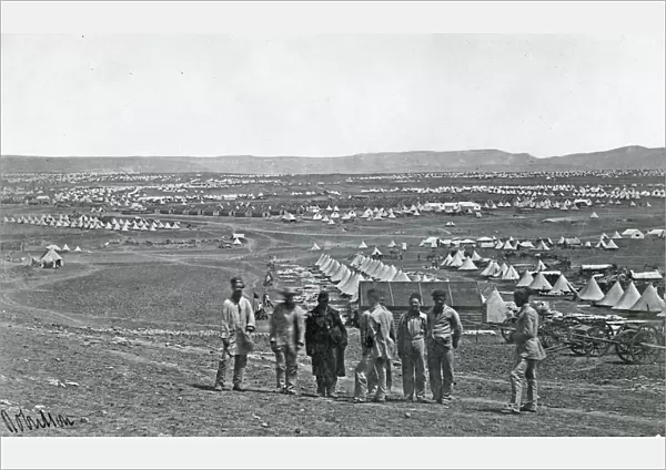 3rd Battalion camp near Sebastopol, Crimea 1855