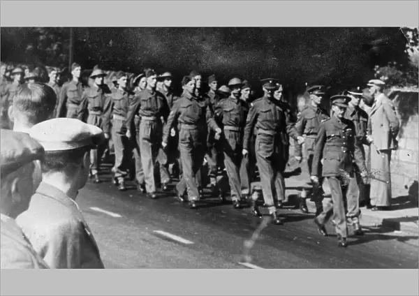 street march wakefield june 1940 lt col adair