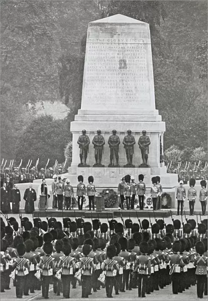 Guards Memorial, Unveiling 16th October 1926