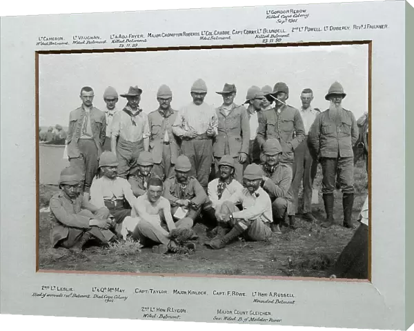 Officers 3rd Battalion at Witte Putts 22nd November, 1899