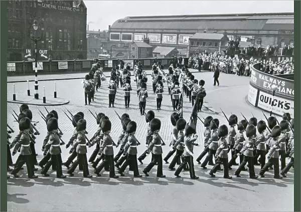 Tercentenary Celebration s, Manchester Exchange station, 1956