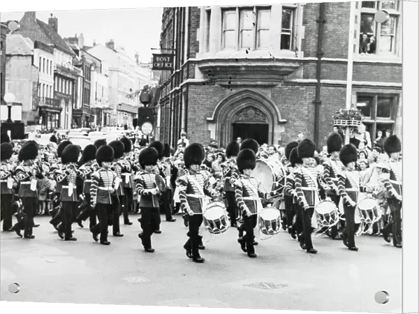 3rd battalion tercentenary parade windsor june 1956