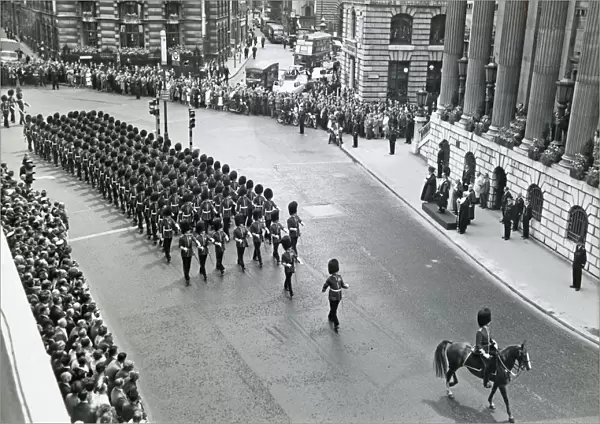3rd battalion farewell to city of london mansion house