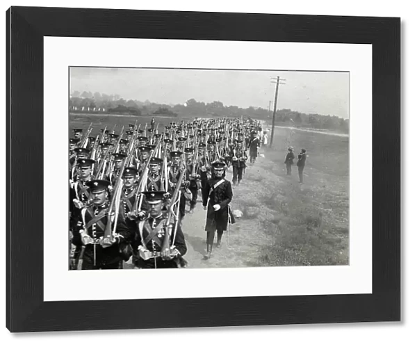 3rd battalion marching brookwood to pirbright