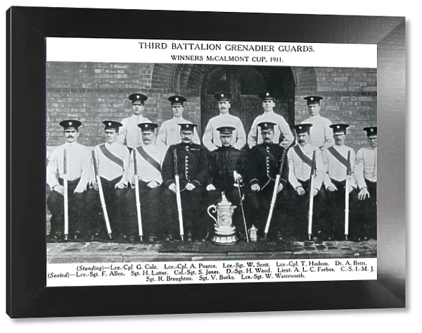 3rd battalion winners mccalmont cup 1911 cole