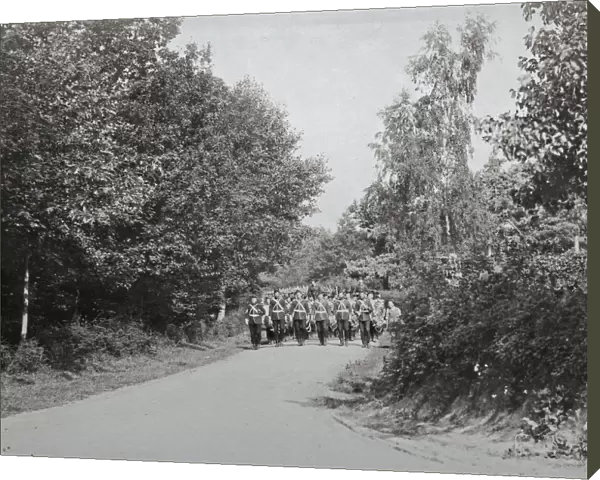 1st Battalion route march mid 1890 s
