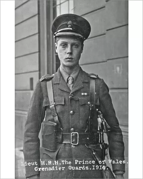 lt hrh prince of wales grenadier guards 1914