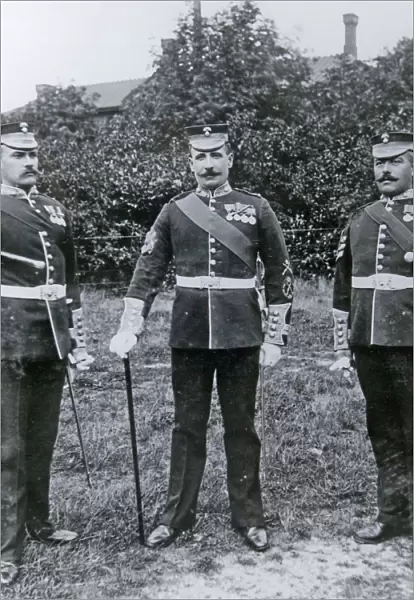 Sgt Major and Drill Sgts 1st Battalion Aldershot 1903