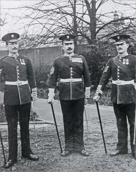 Sgt Major and Drill Sgts 1st Battalion Windsor 1908