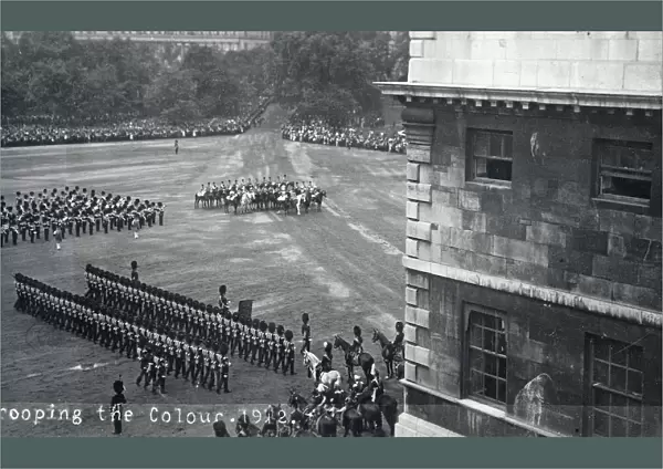 trooping the colour 1912