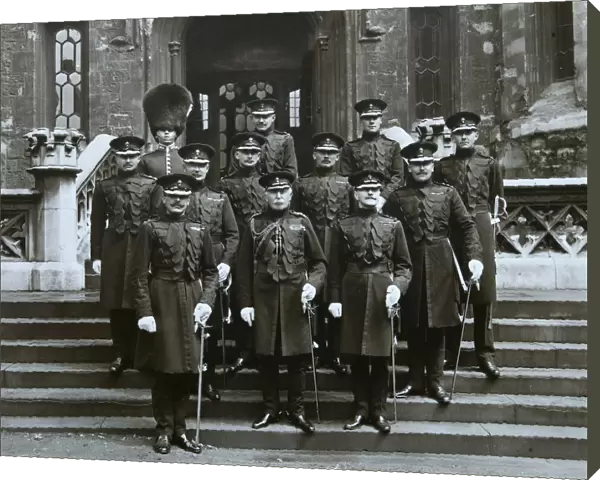 HRH Colonel and 1st Batt. Officers, 1929 Box4, Grenadiers4882