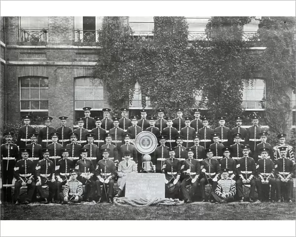 1st battalion no. 2 company winners 1907-1908