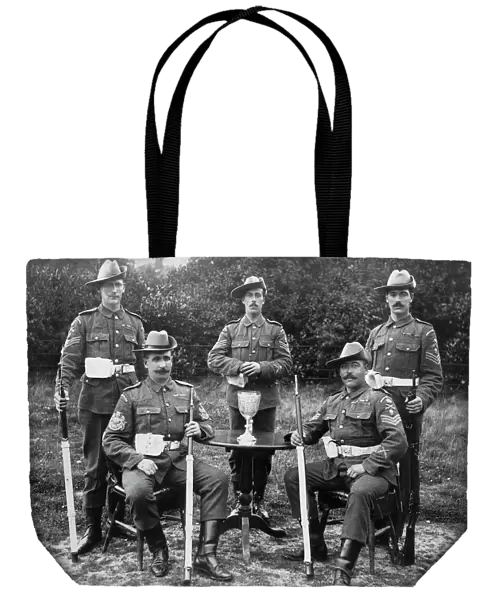 1st battalion aldershot 1903 c  /  sgt j e parkin
