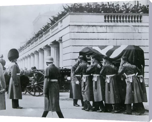 funeral german ambassador 1936 nazi flag
