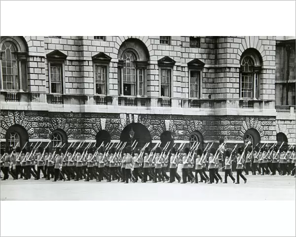 Possibly Guard Mounting from Horse Guards, c1920 s