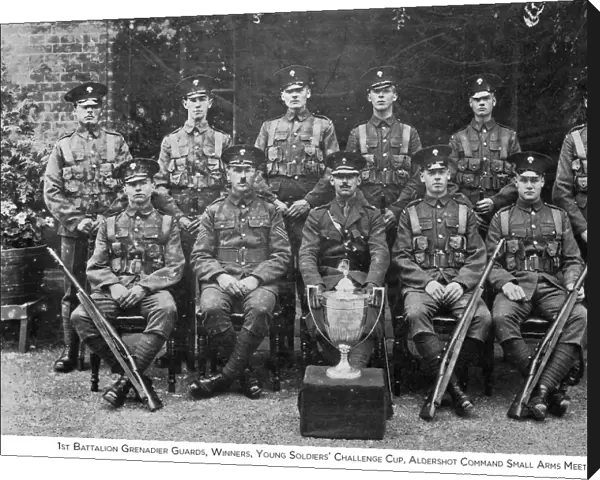 1st battalion grenadier guards winners young soldiers challenge cup