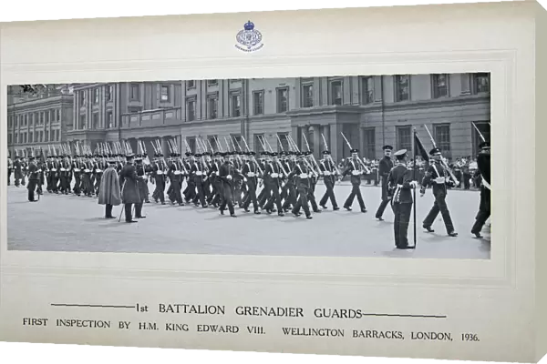 1st battalion first inspection king edward viii