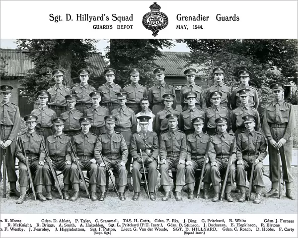 sgt d hillyards squad may 1944 moore