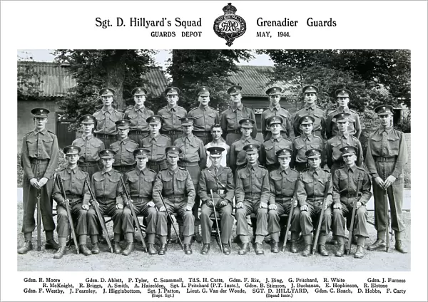 sgt d hillyards squad may 1944 moore