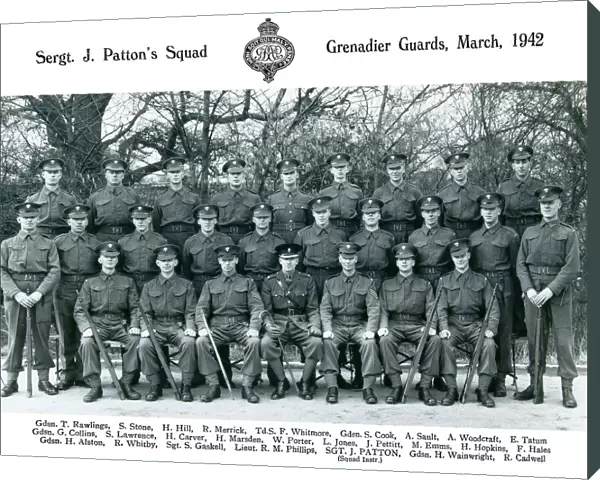 sgt j pattons squad march 1942 rawlings