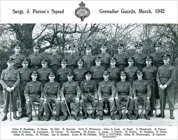 sgt j pattons squad march 1942 rawlings