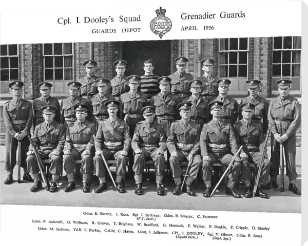cpl i dooleys squad april 1956 barney