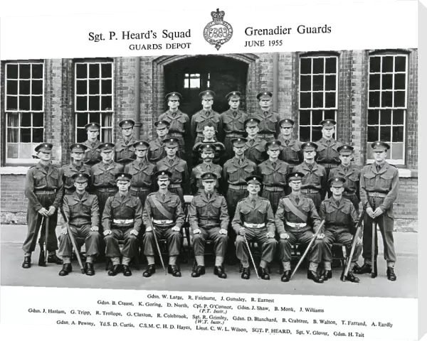 sgt p heards squad june 1955 large fairhurst