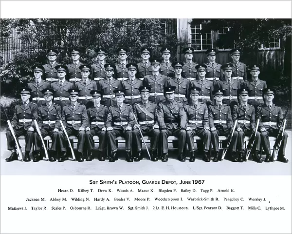 sgt smiths platoon guards depot june 1967