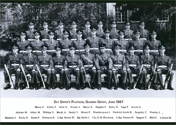 sgt smiths platoon guards depot june 1967
