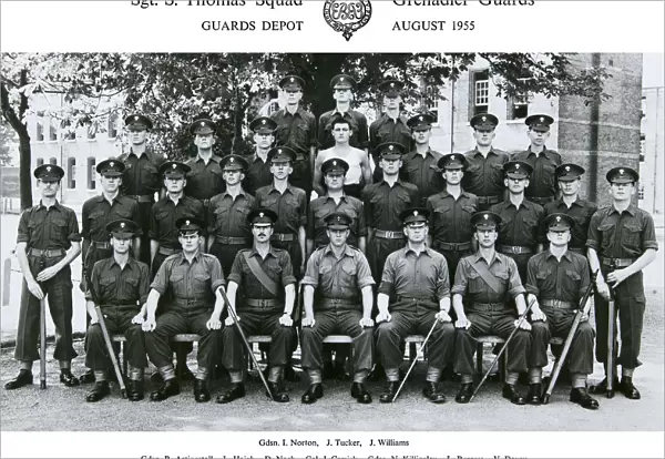 sgts thomas squad august 1955 norton