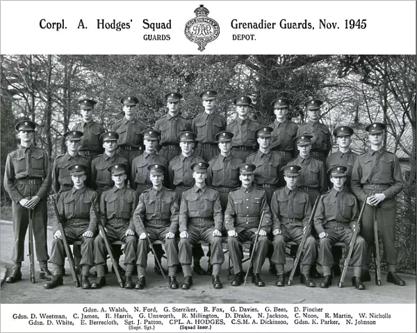 cpl a hodges squad november 1945 walsh