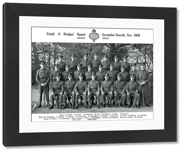 cpl a hodges squad november 1945 walsh