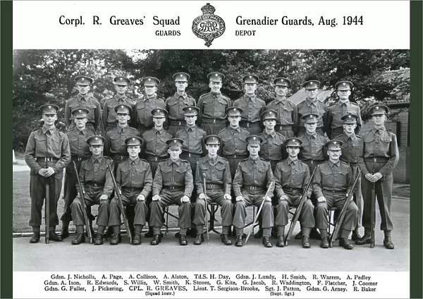 cpl r greaves squad august 1944 nicholls